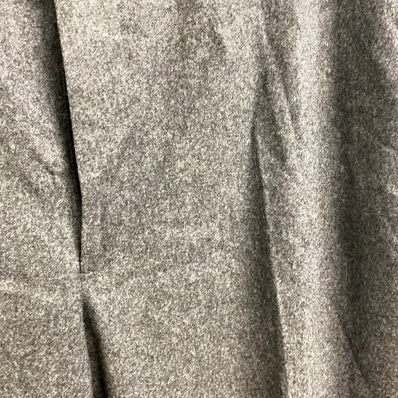 EPAULET Slim Fit Flat Front Wool Cuffed Tailored Dress Pants Gray Men's 44 - Picture 3 of 5